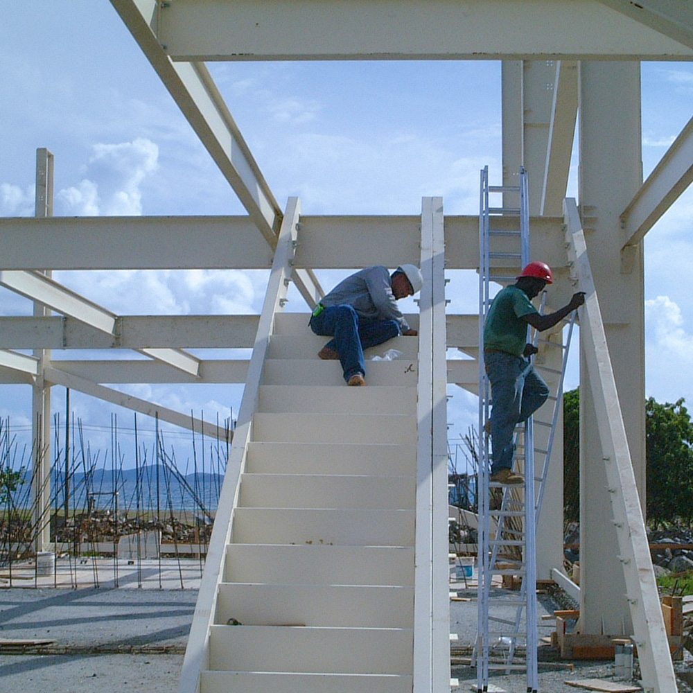 meridian bvi steelwork framing 1